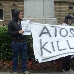 Disability Activists spread 'ATOS Kills,' message at #CommonwealthGames